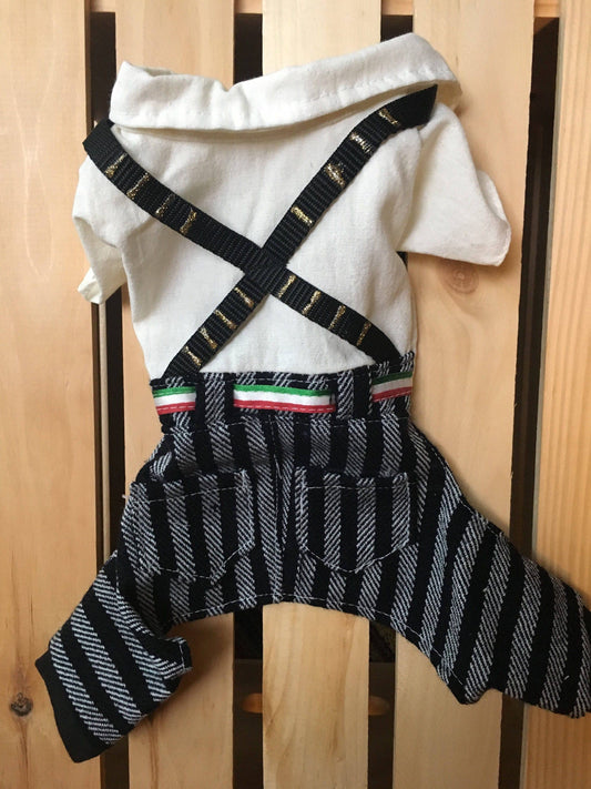 Disfraz de perro revolucionario mexicano