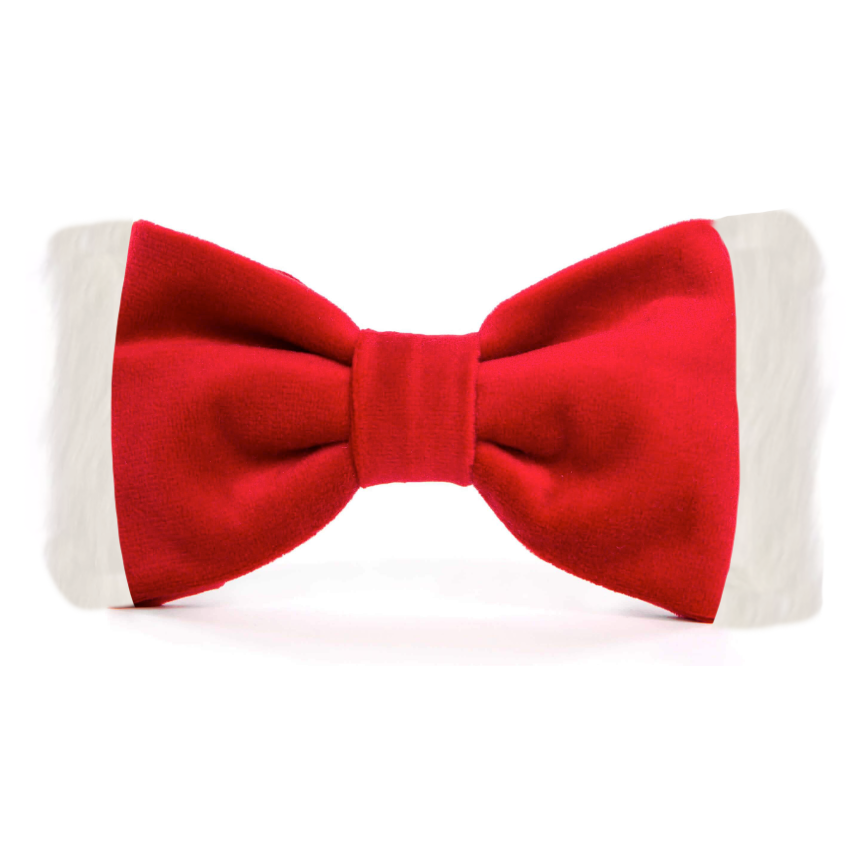 Santa Paws Dog Bow Tie