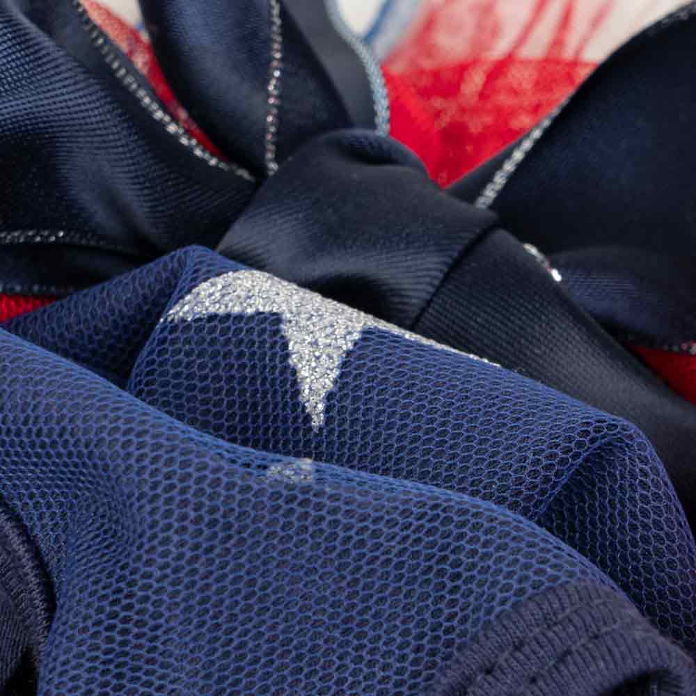 Patriotic Sparkly Dog Tutu Dress