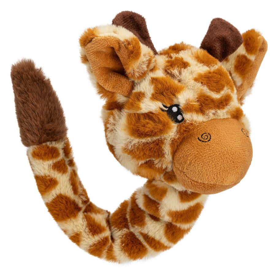 Giraffe Dog Toy with Ball