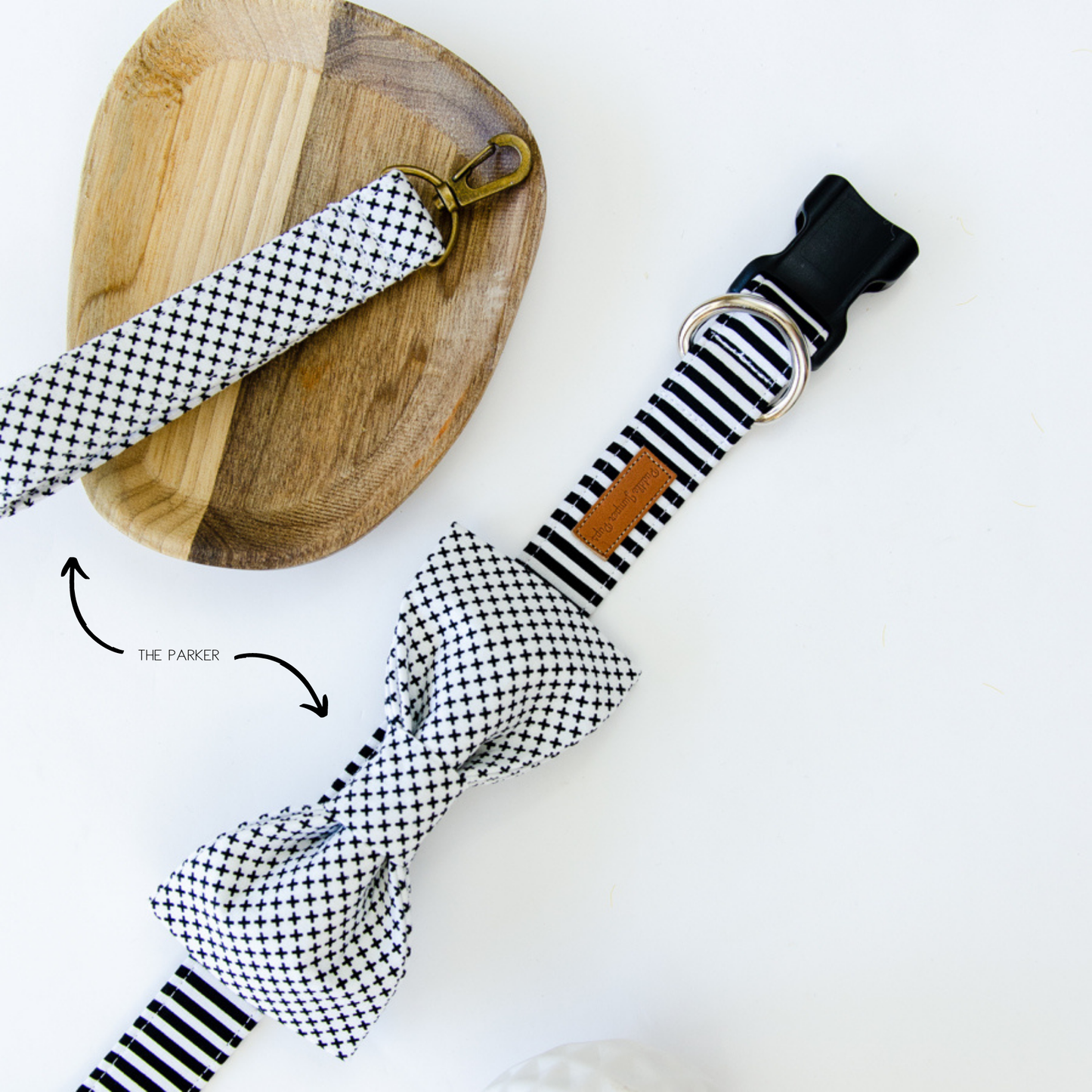 Licorice Stripe Dog Collar