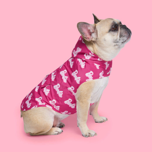 Barbie Logo Print - Pick Me Poncho