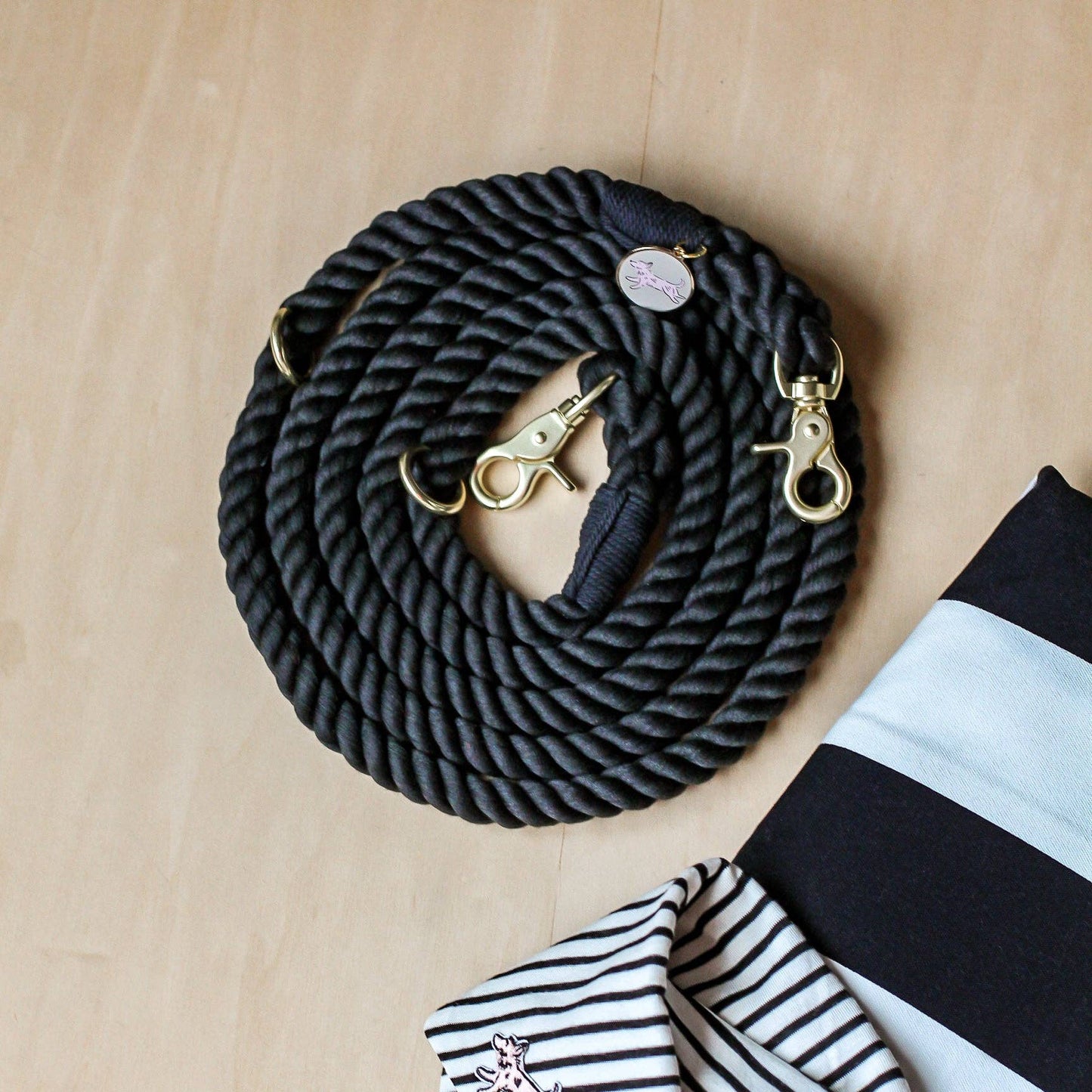 Hands Free Rope Leash - Assorted Colors