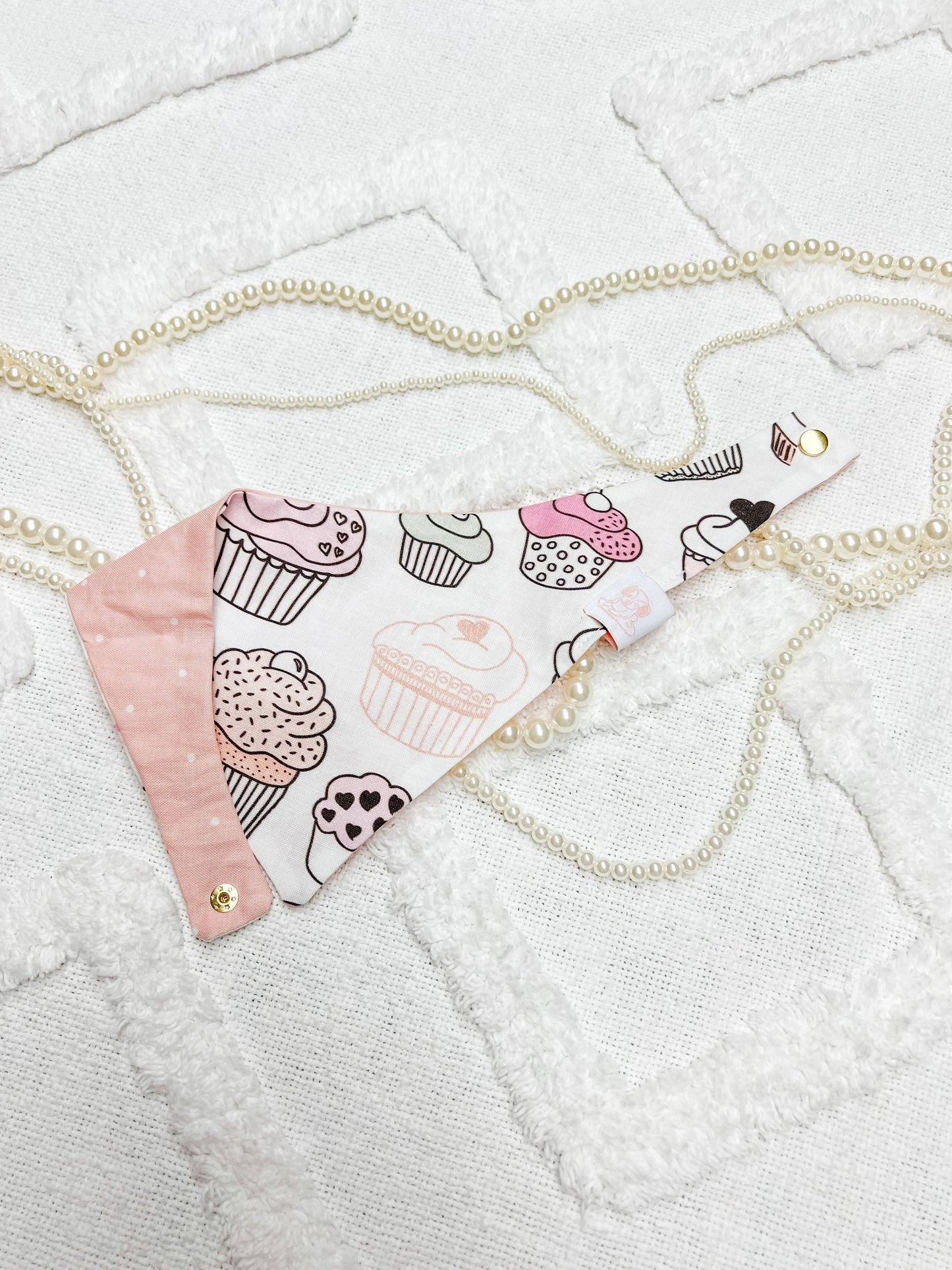 Cupcakes Dog Bandana