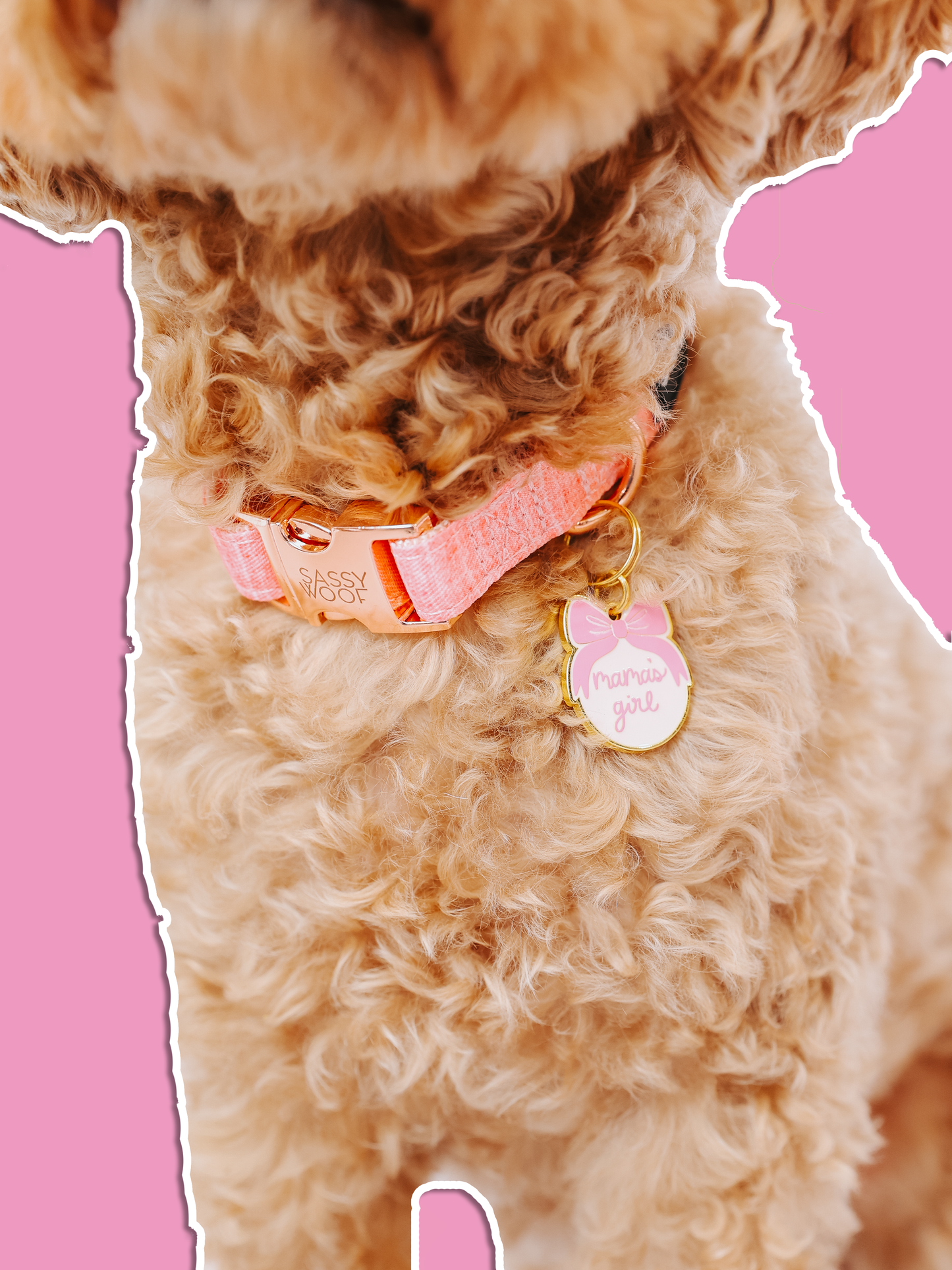 Mama's Girl Collar Charm