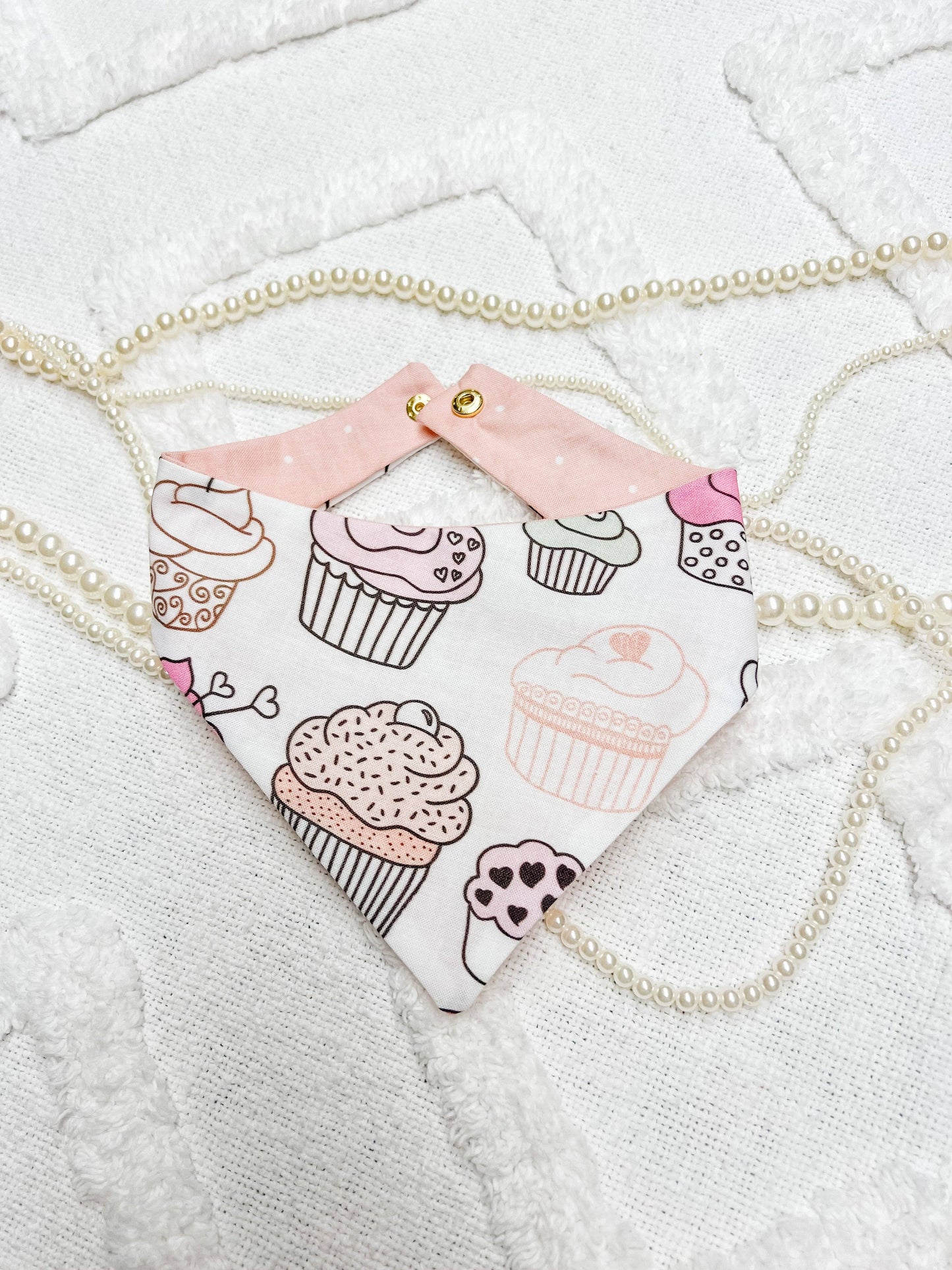 Cupcakes Dog Bandana