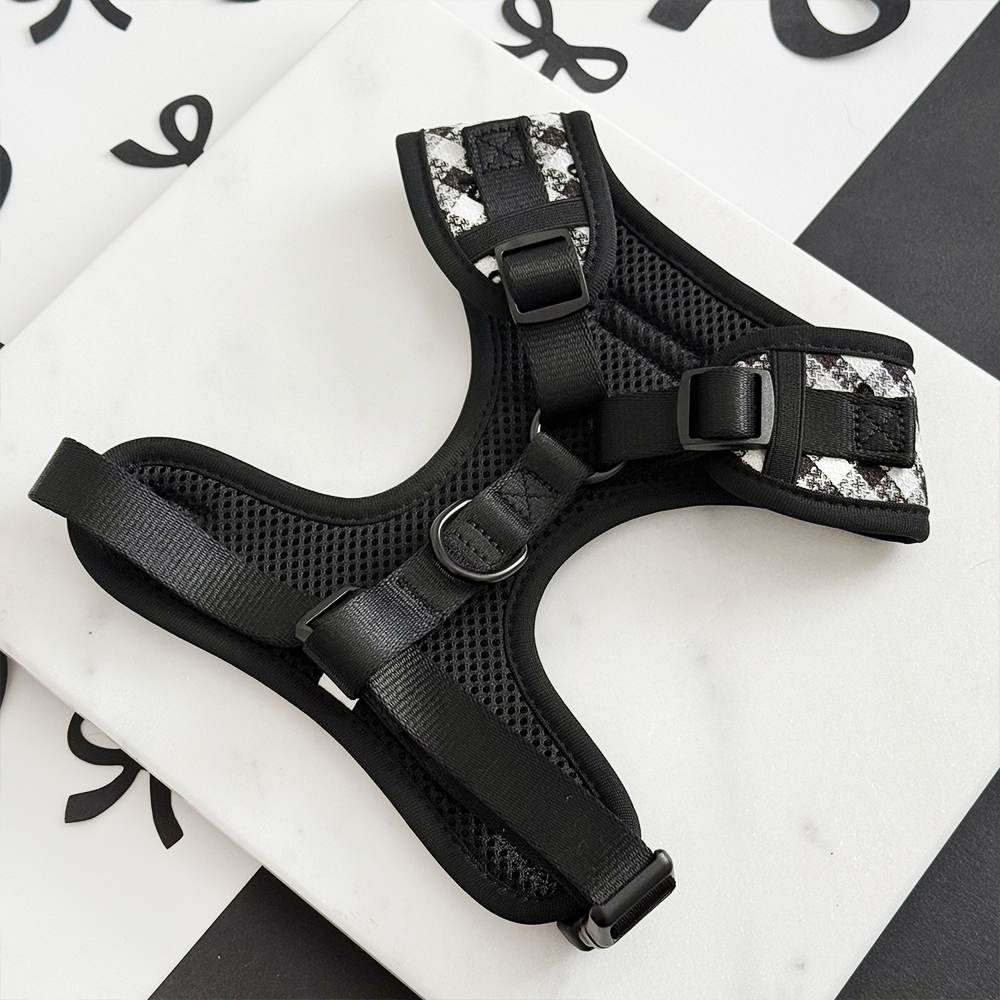 Pup in Paris Adjustable Neck Dog Harness