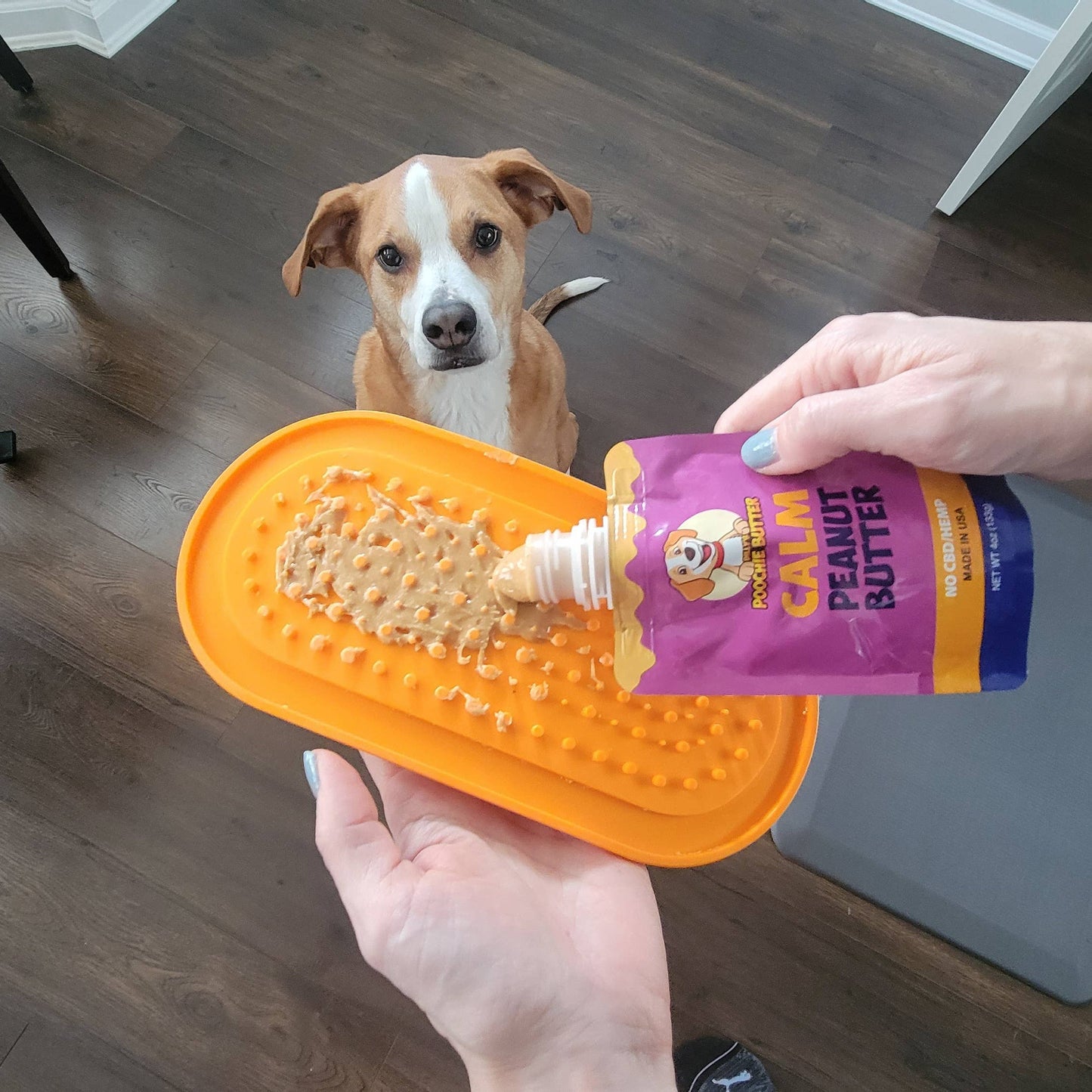 Calming Dog Peanut Butter (No CBD) 12oz Jar