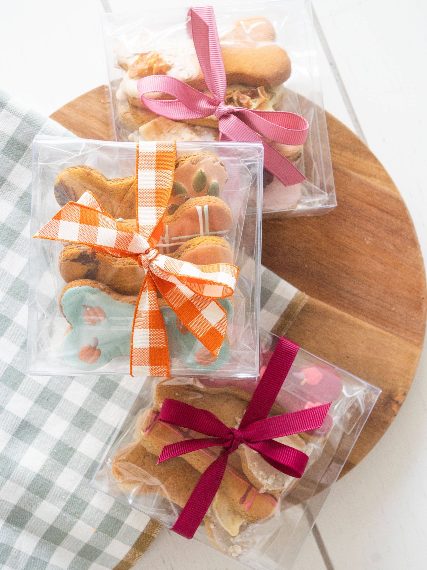 Pumpkin Patch Bone Box for Dogs