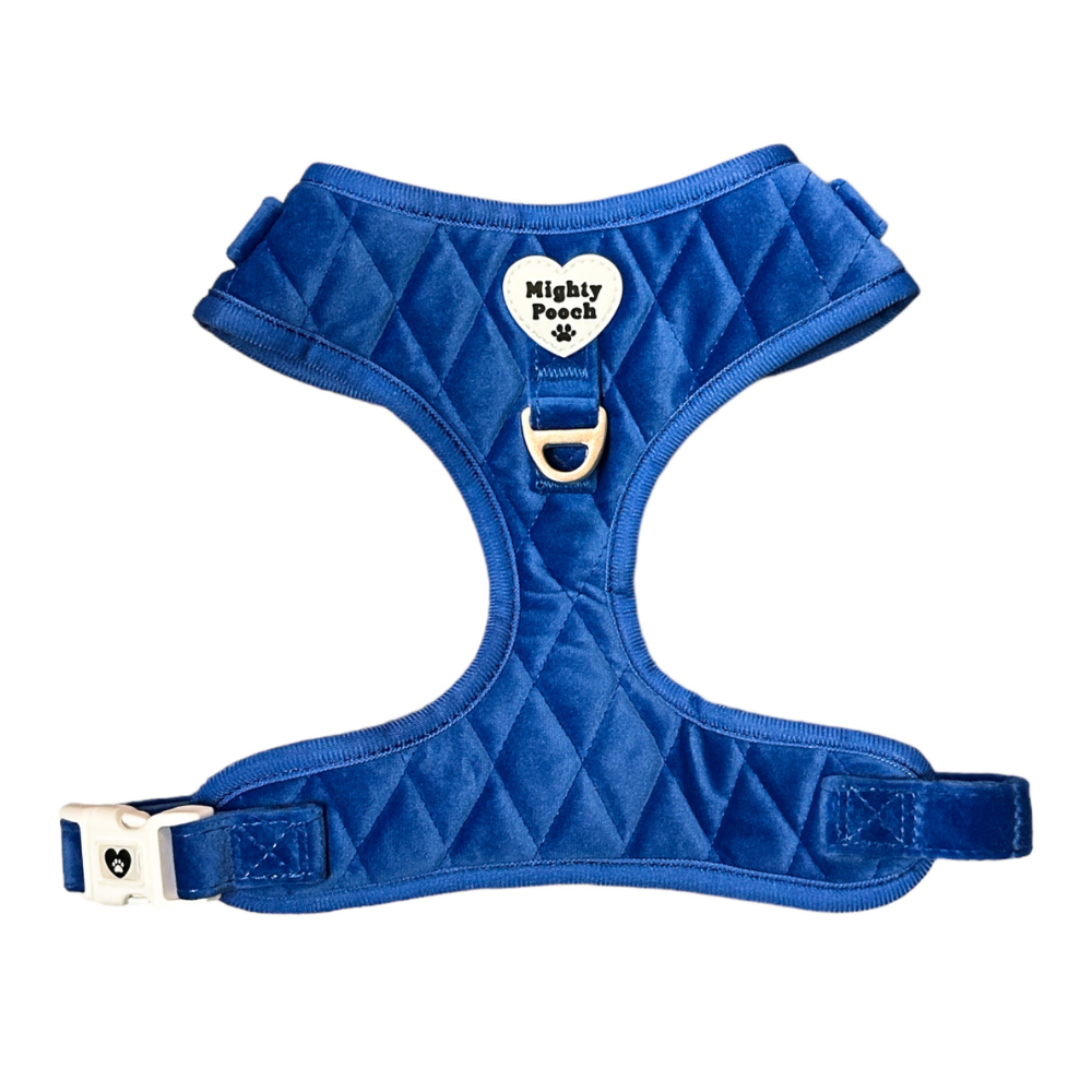 Velvet Adjustable Dog Harness - Assorted Colors