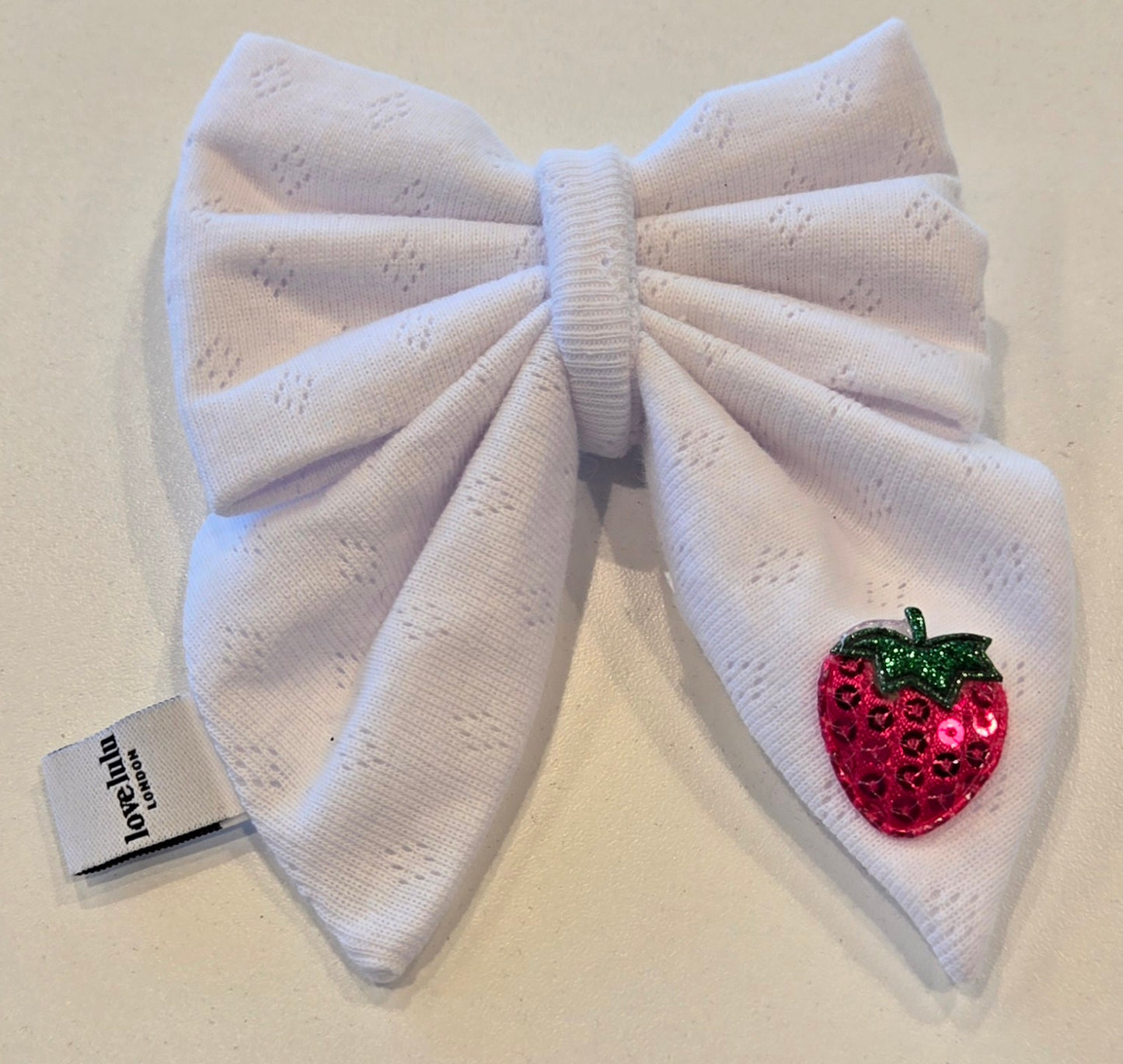 Strawberry Dog Sailor Bow