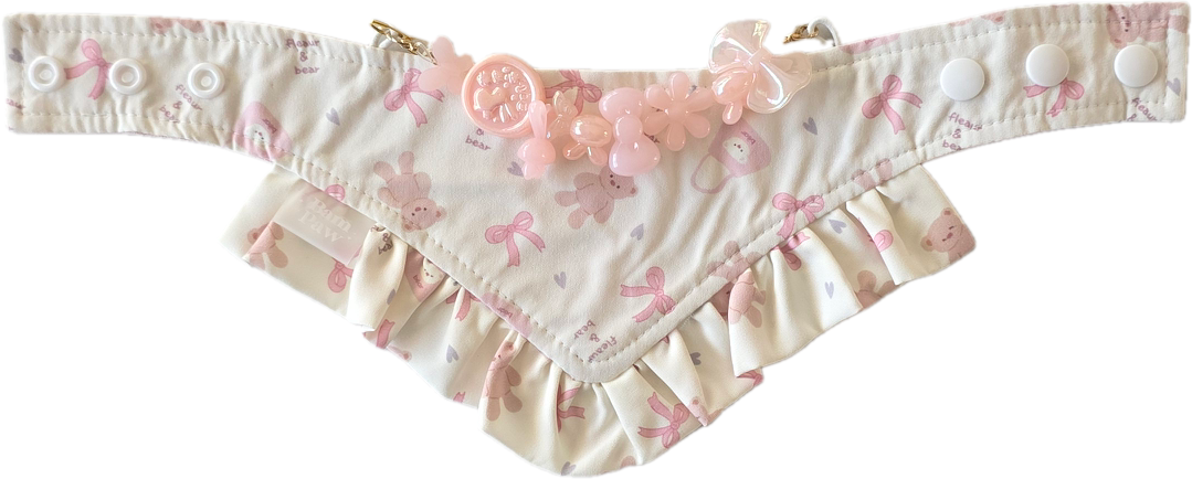 Teddy Blush Dog Bandana