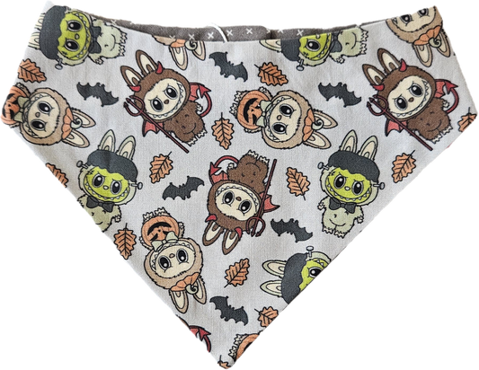 Monster Dog Bandana - Gray