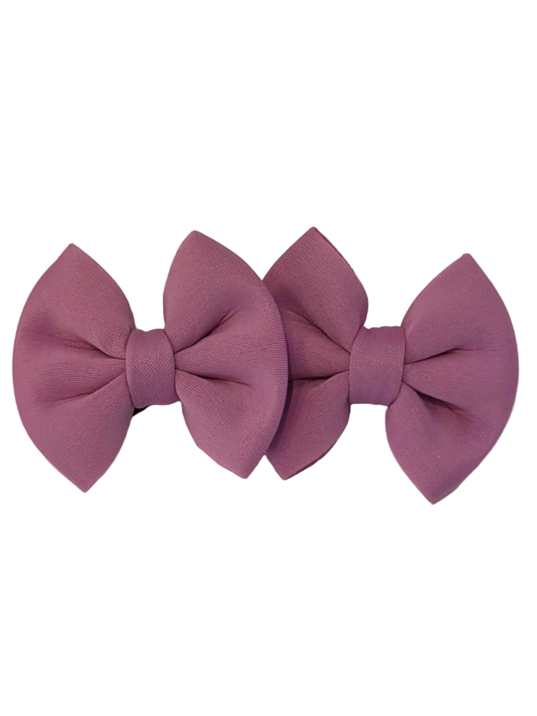 Purple Double Bows