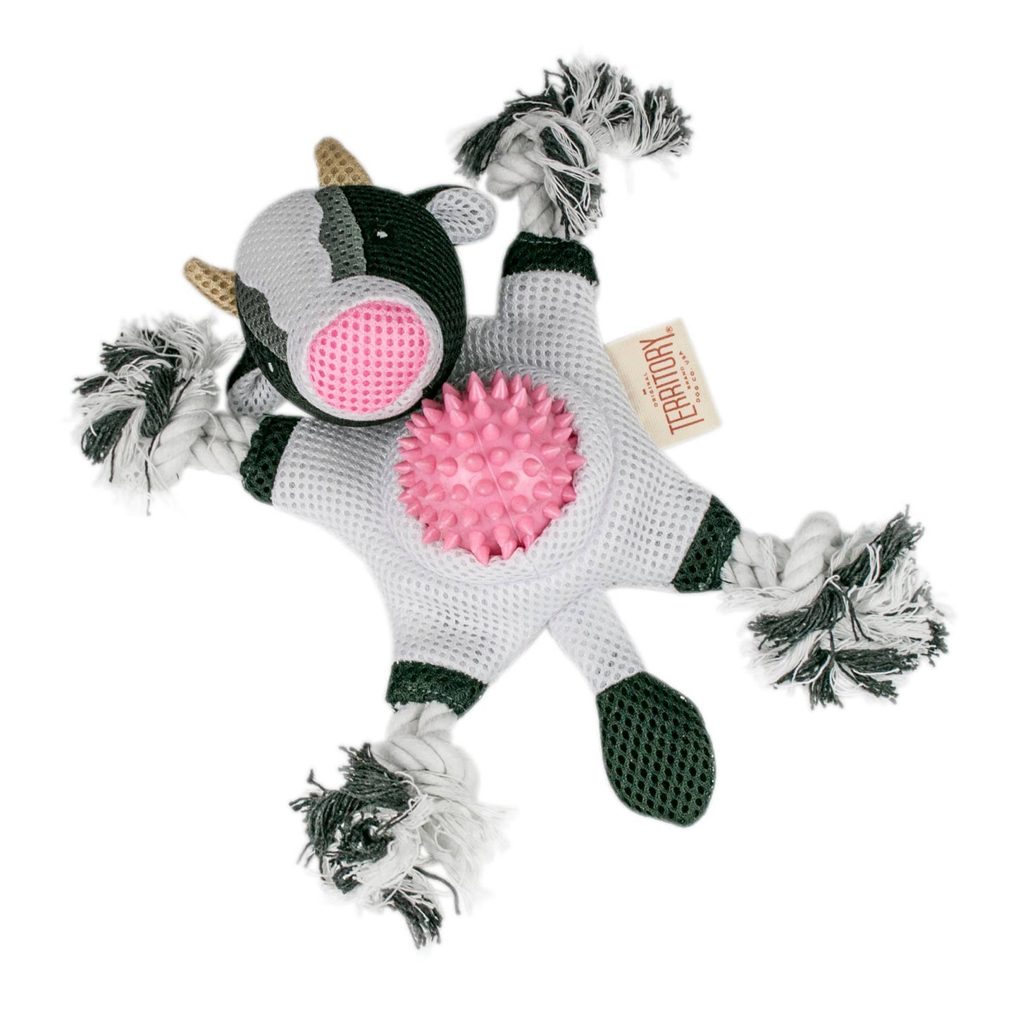Farm Friends Cow 2-in-1 Dog Toy