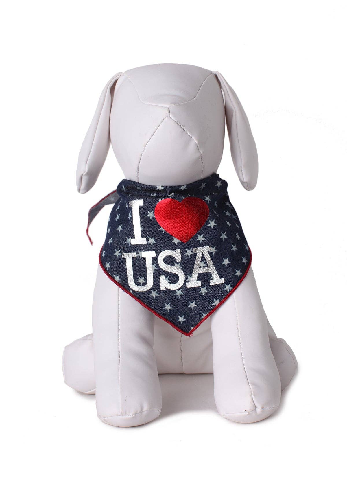 I Heart USA Soft Denim Bandana