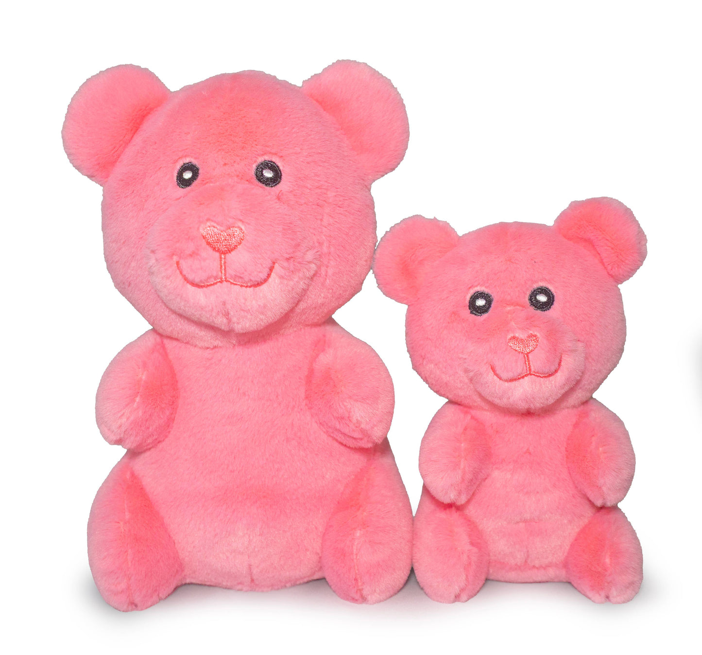 ThoozyPet Gummy Bear Plush Dog Toy Pink
