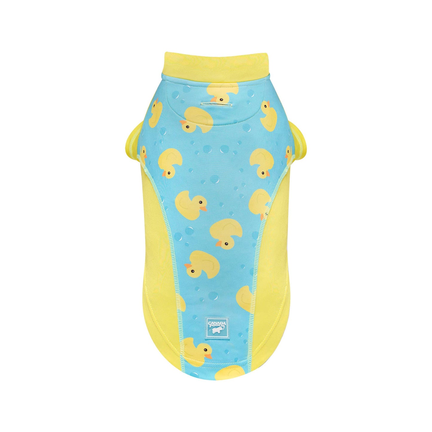 Sun Shield Dog T-Shirt - Rubber Ducks