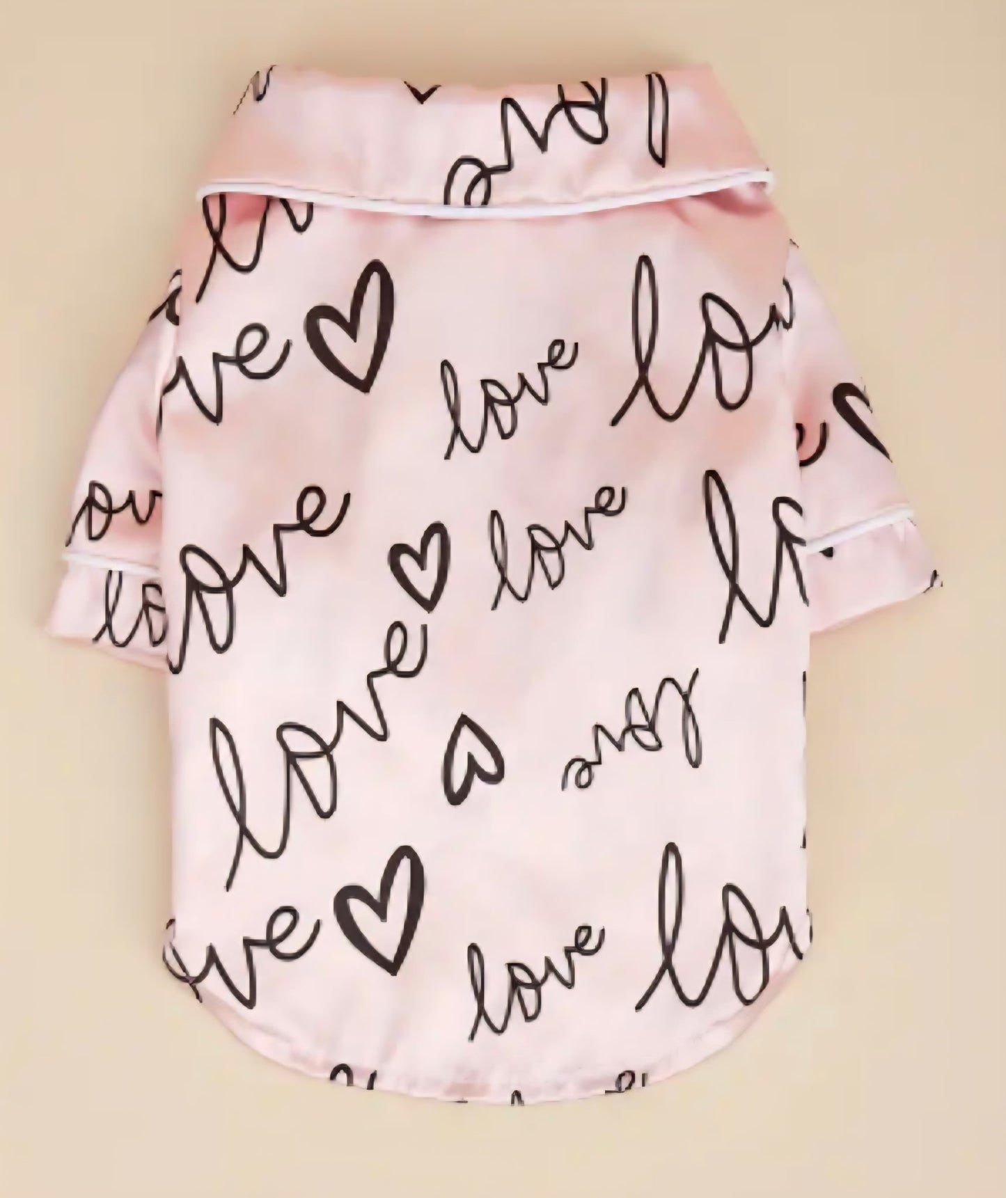 Love Dog Pajamas - Pink