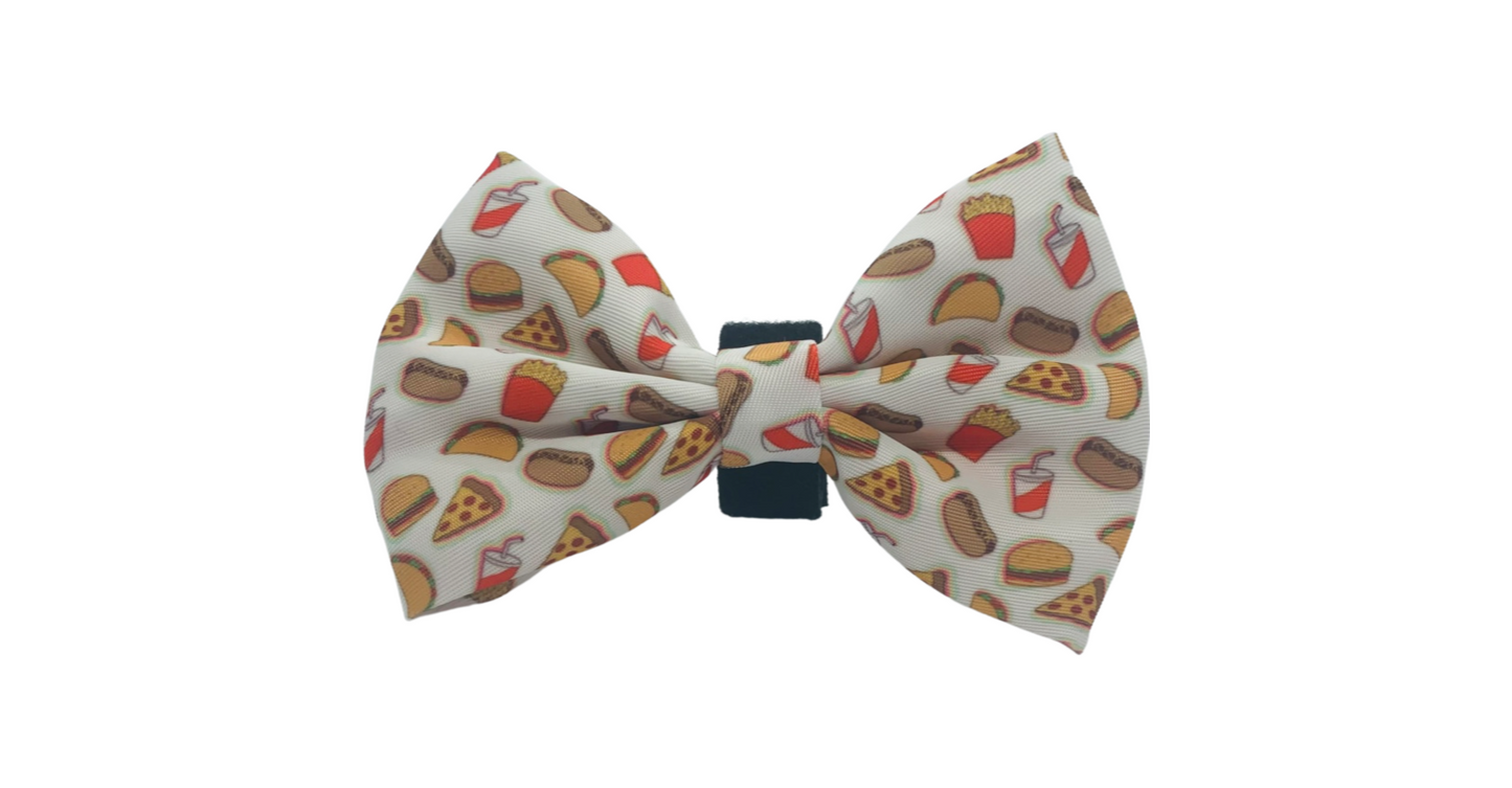 Drive-In Diner Dog Bow Tie