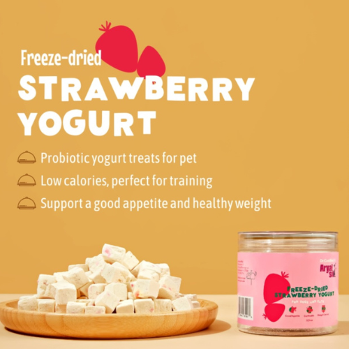Freeze-Dried Strawberry Yogurt