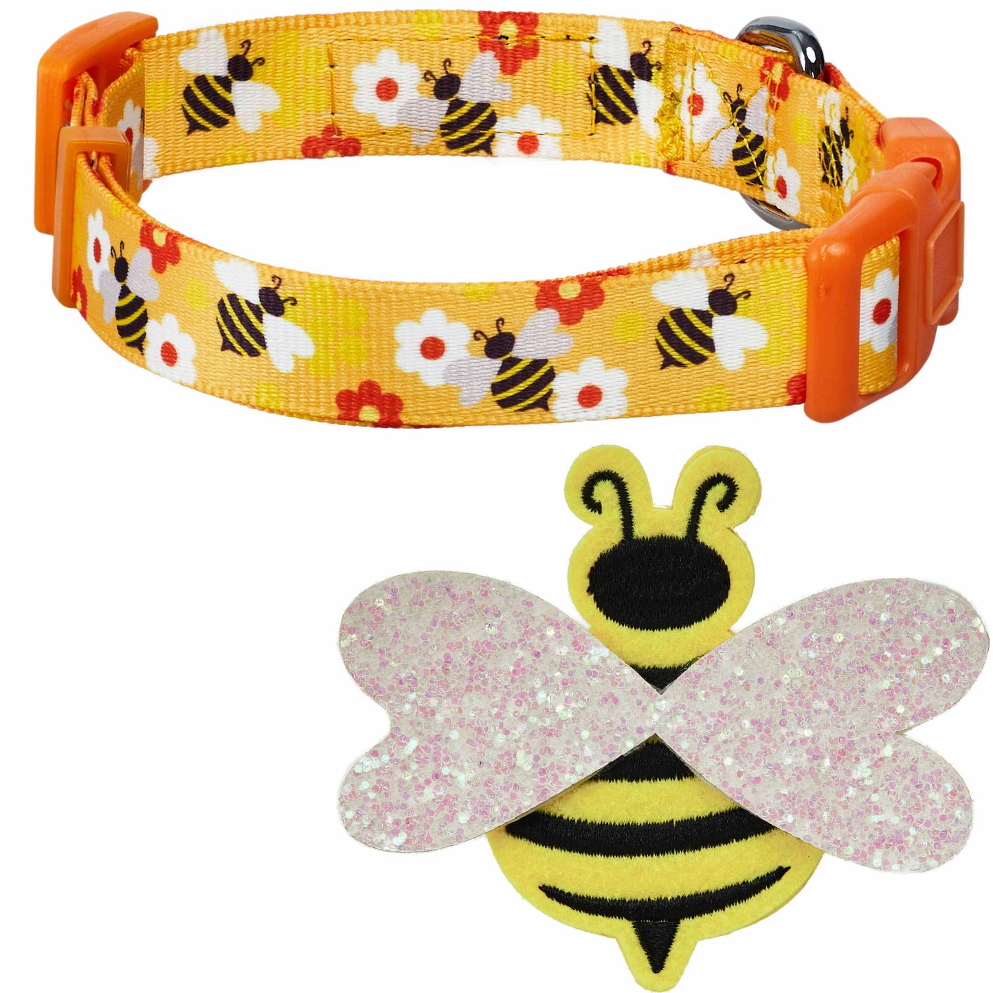 Dog Collar - Busy Bees