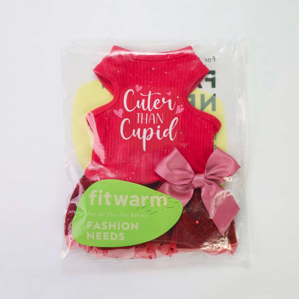 Cuter than Cupid Dog Dress