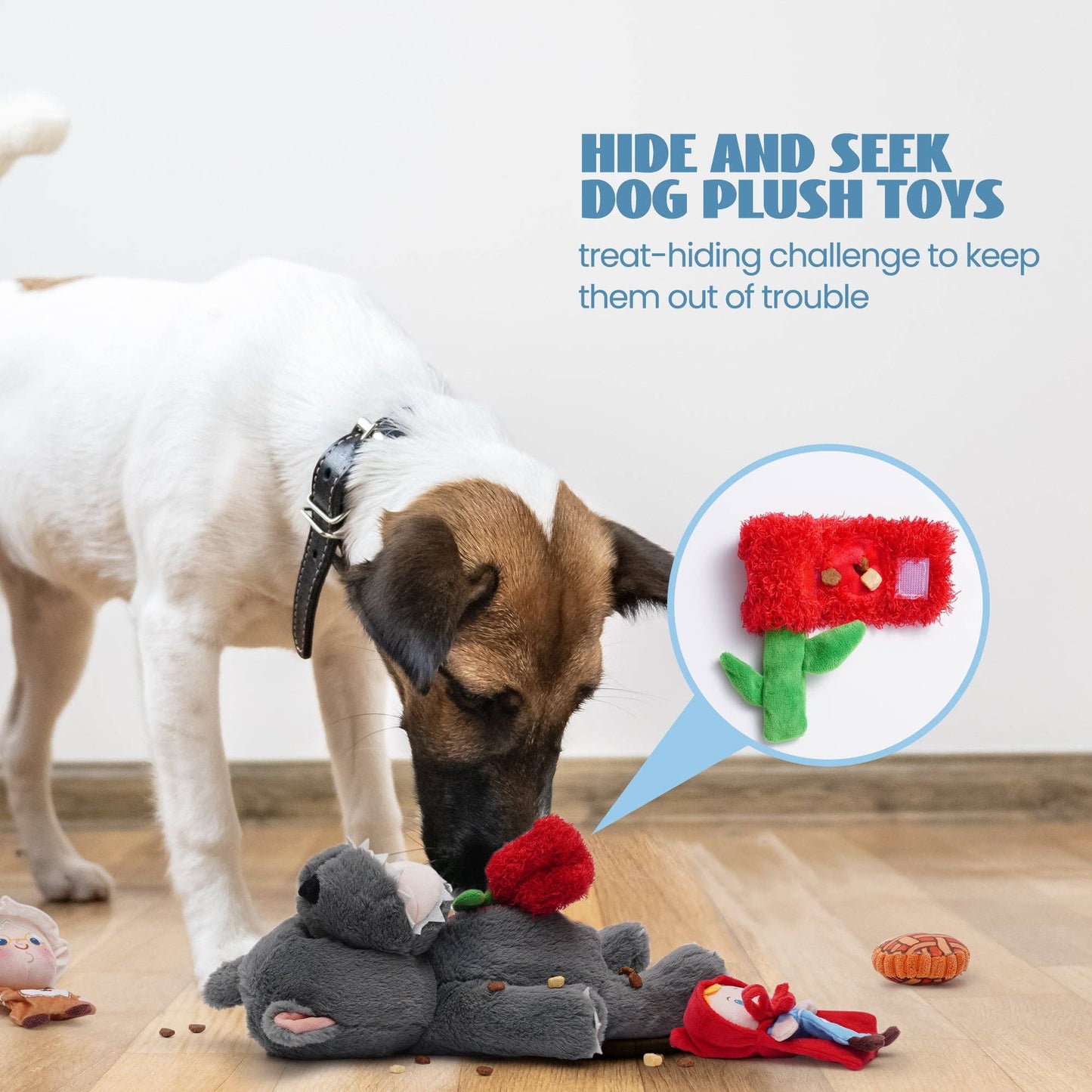 Fairy Tale Squeaky Dog Toys