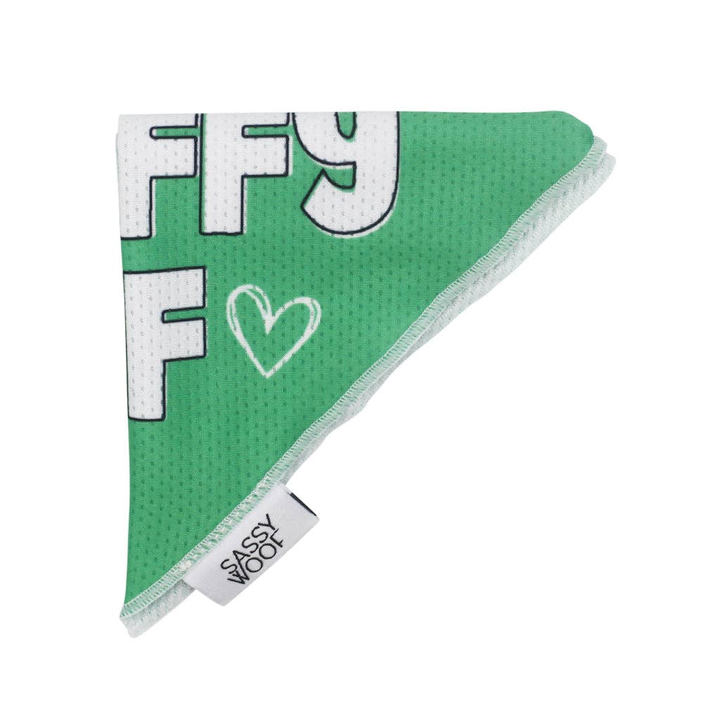 Fluffy AF - Cooling Dog Bandana