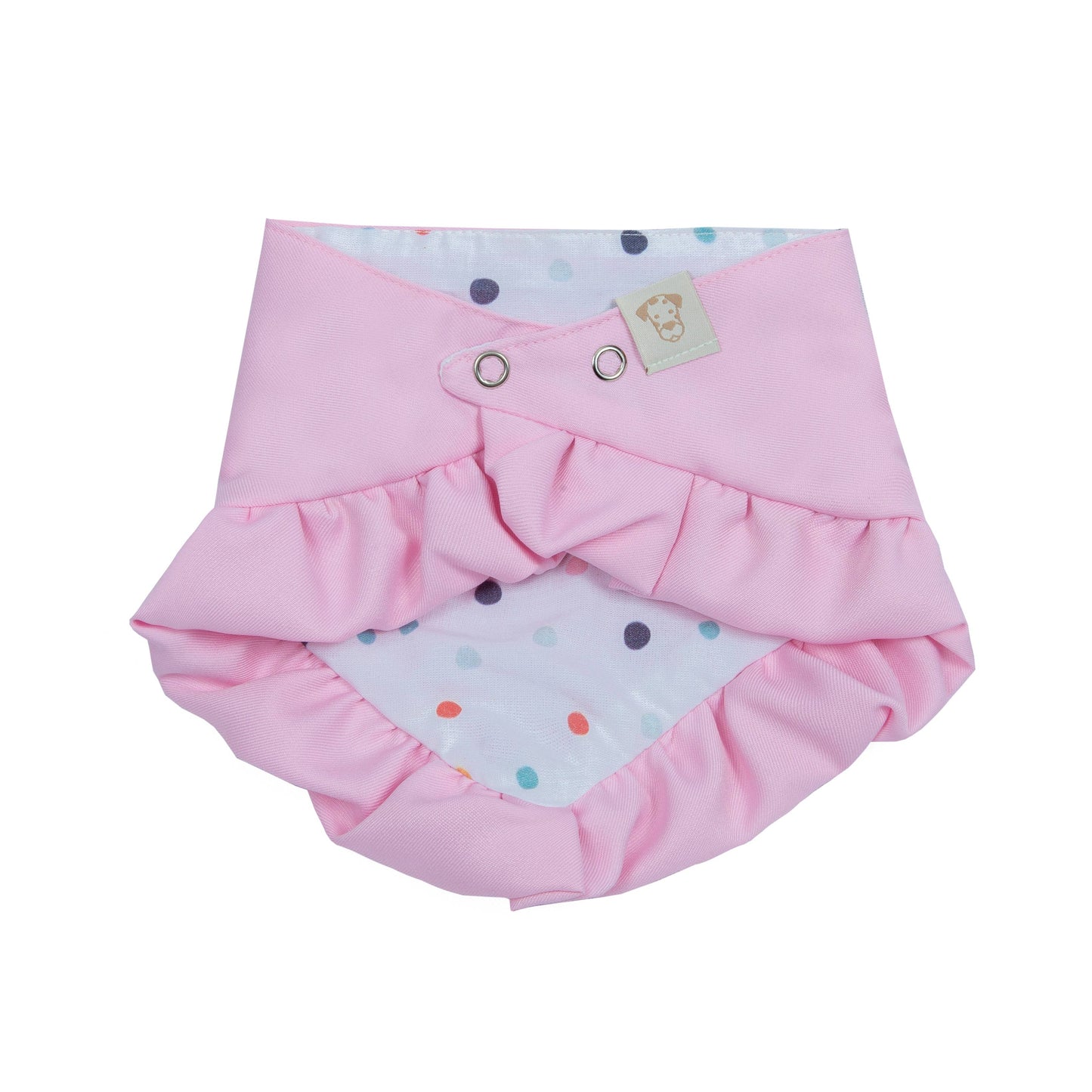 Dog Bandana Birthday Girl Skirt Pink