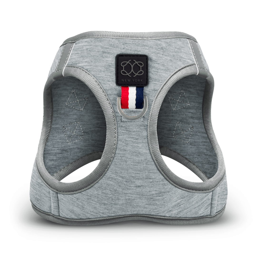 Luxe No-Pull Step-In Dog Harness - Champion Gray