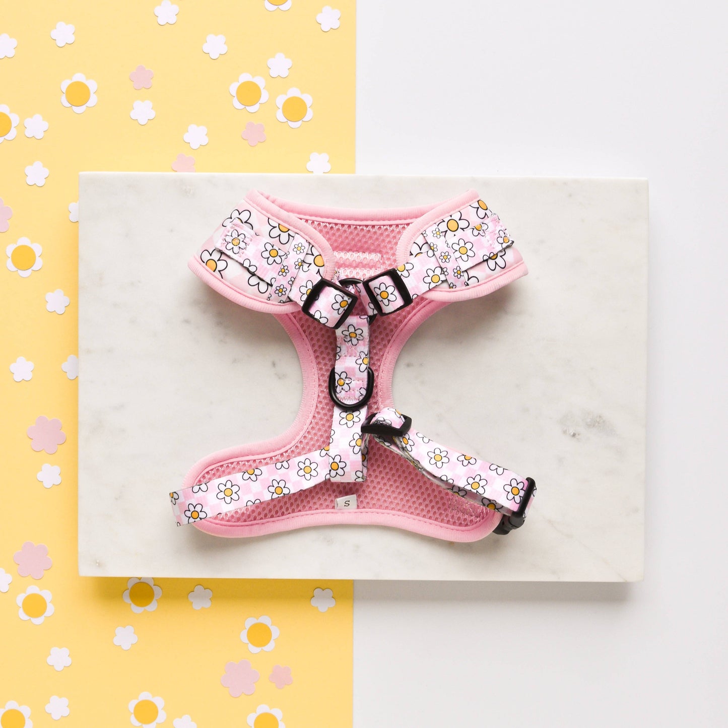Daisy Gingham Rave Adjustable Harness