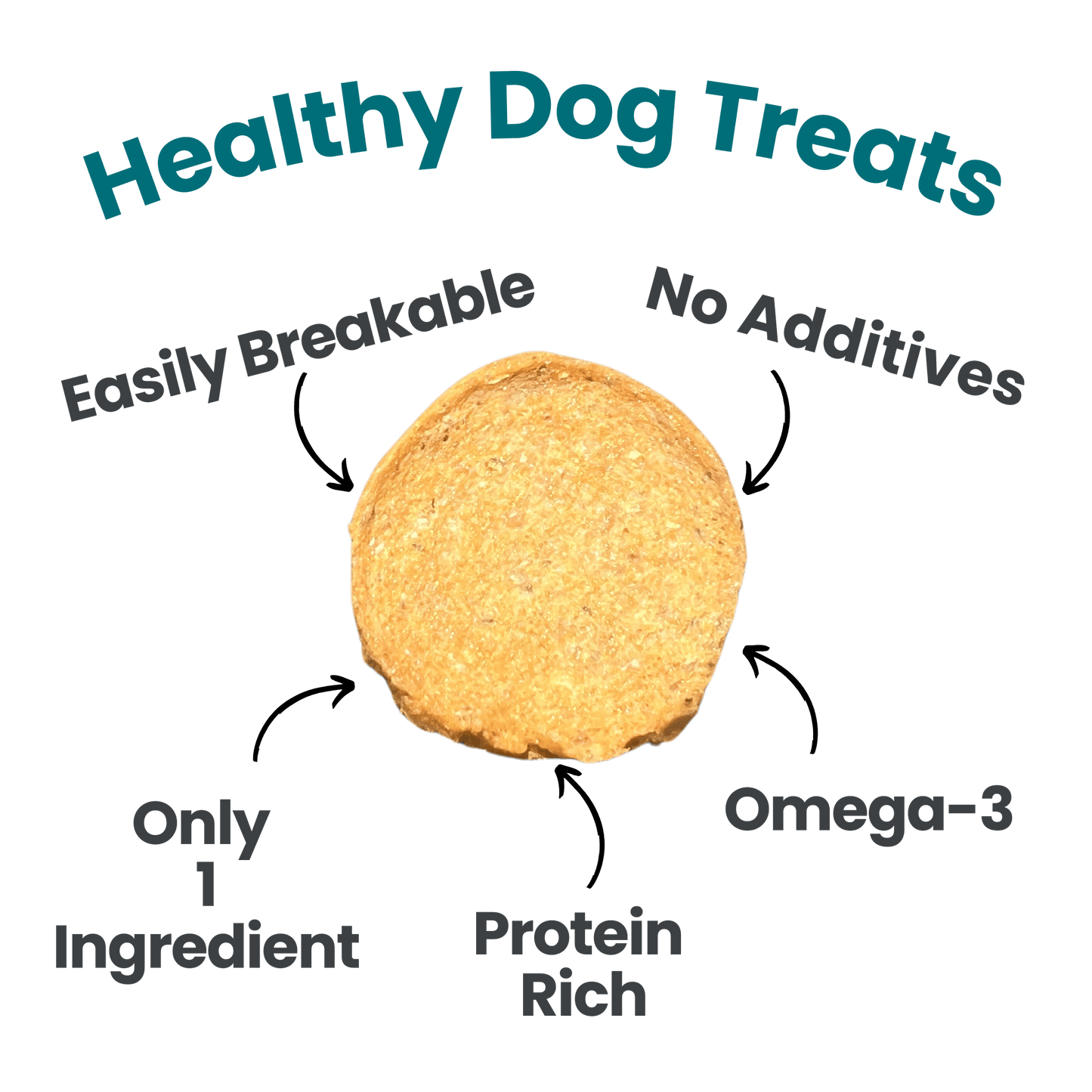 Fish Chips Dog Treats: Standard 4oz
