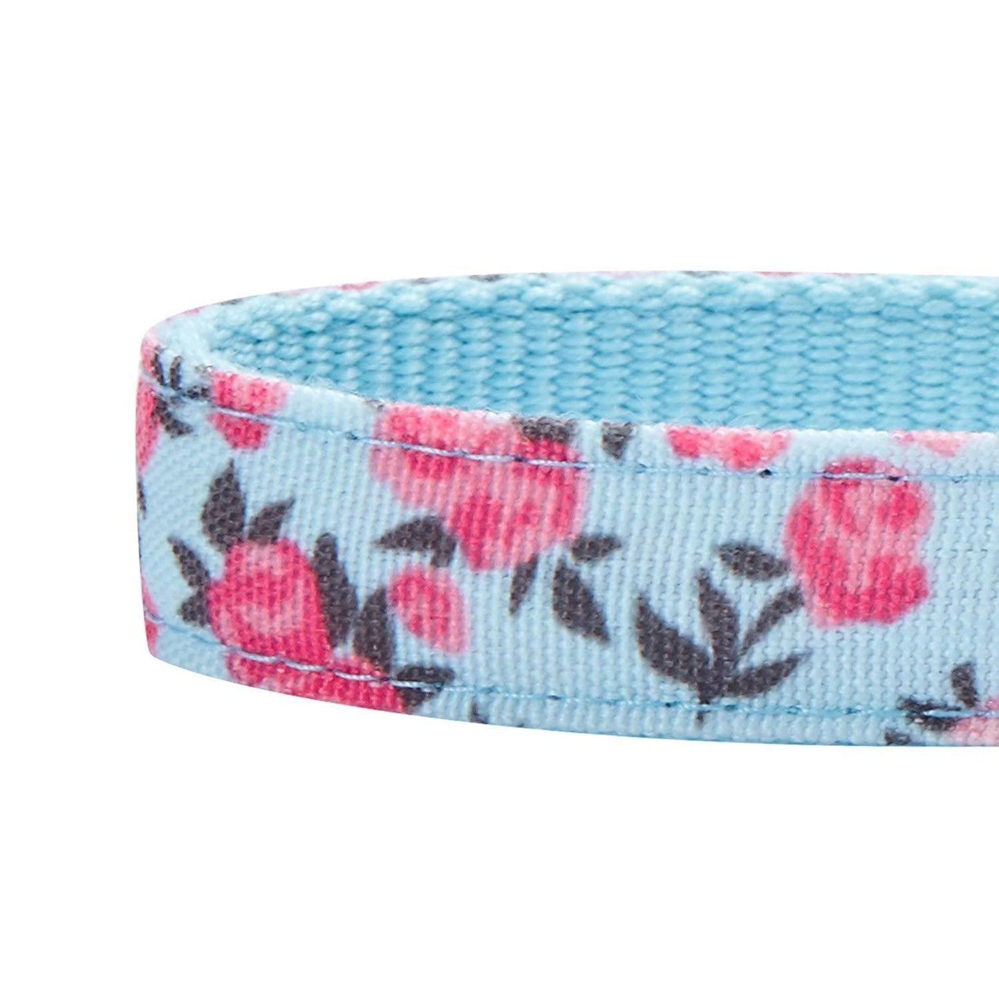 Floral Dog Collar with Flower - Assorted Colors