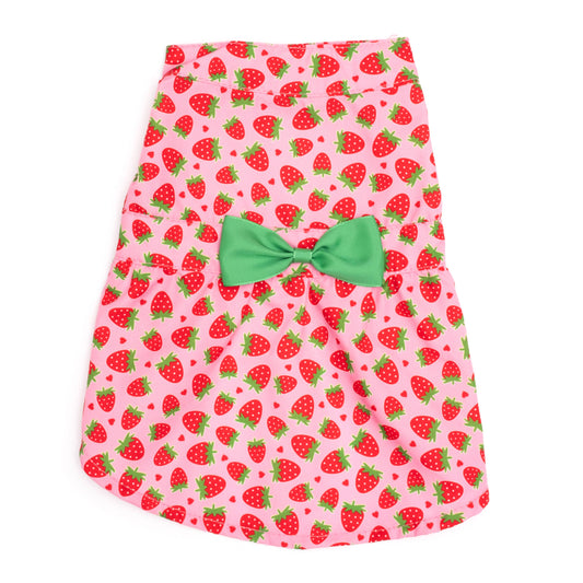 Strawberries Dog Dress