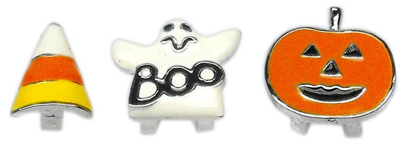 Charm deslizante de Halloween con forma de fantasma