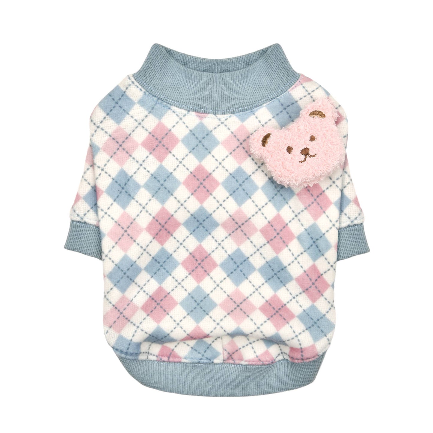 Pinkaholic Annika Dog Shirt w/ Plush Bear - Aqua