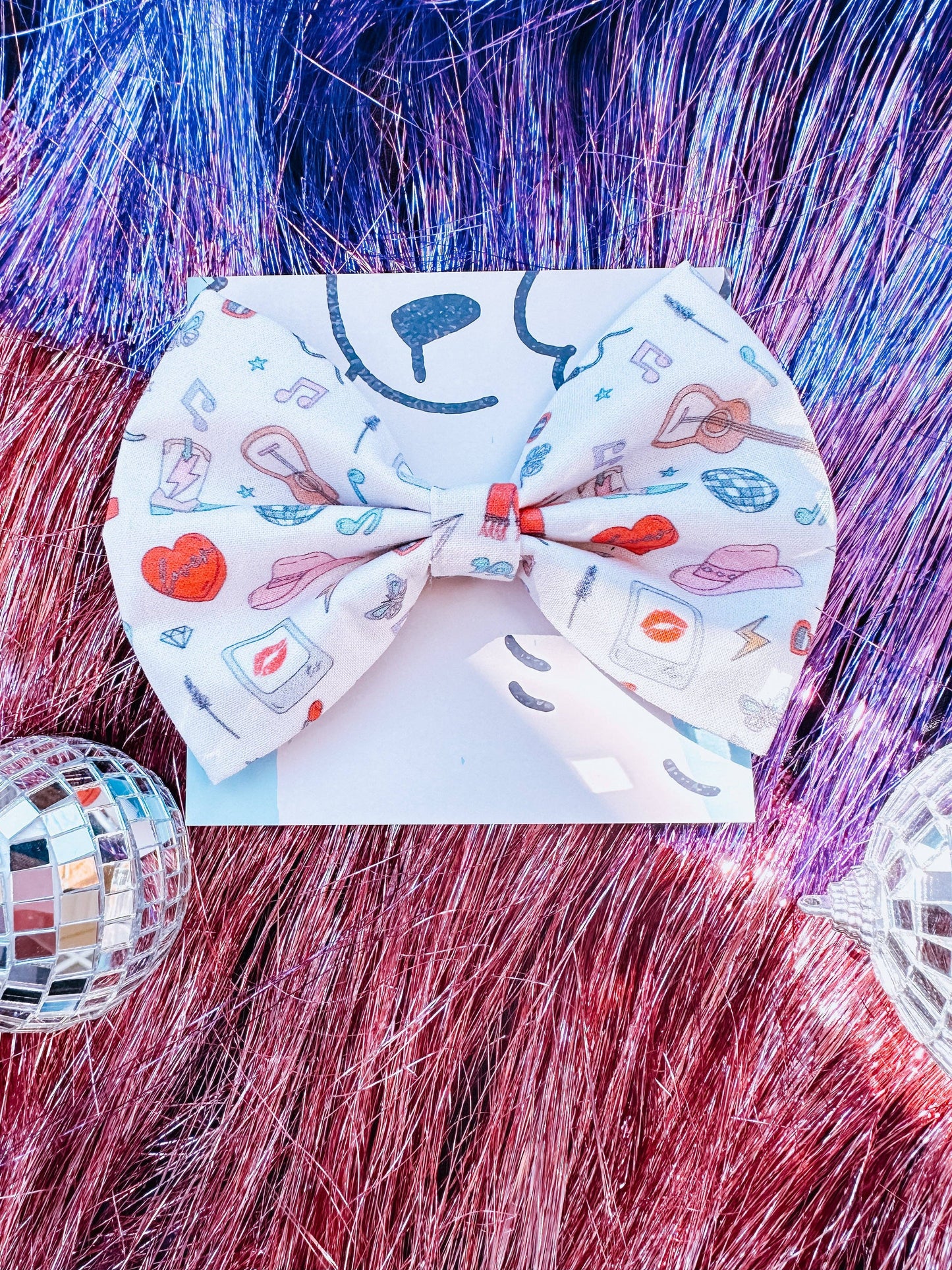 Swiftie Dog Bow Tie