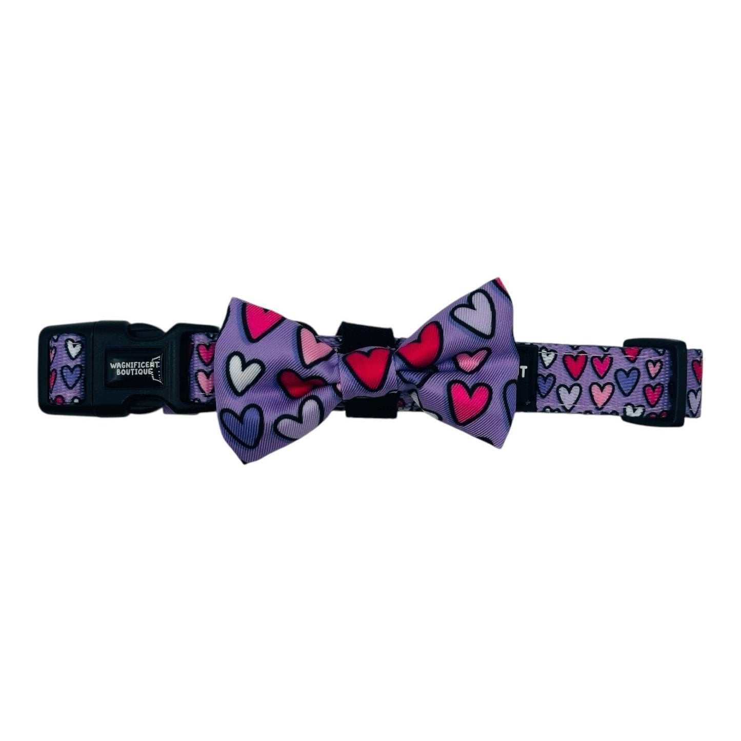 Collar ajustable para perros Woof Hearts