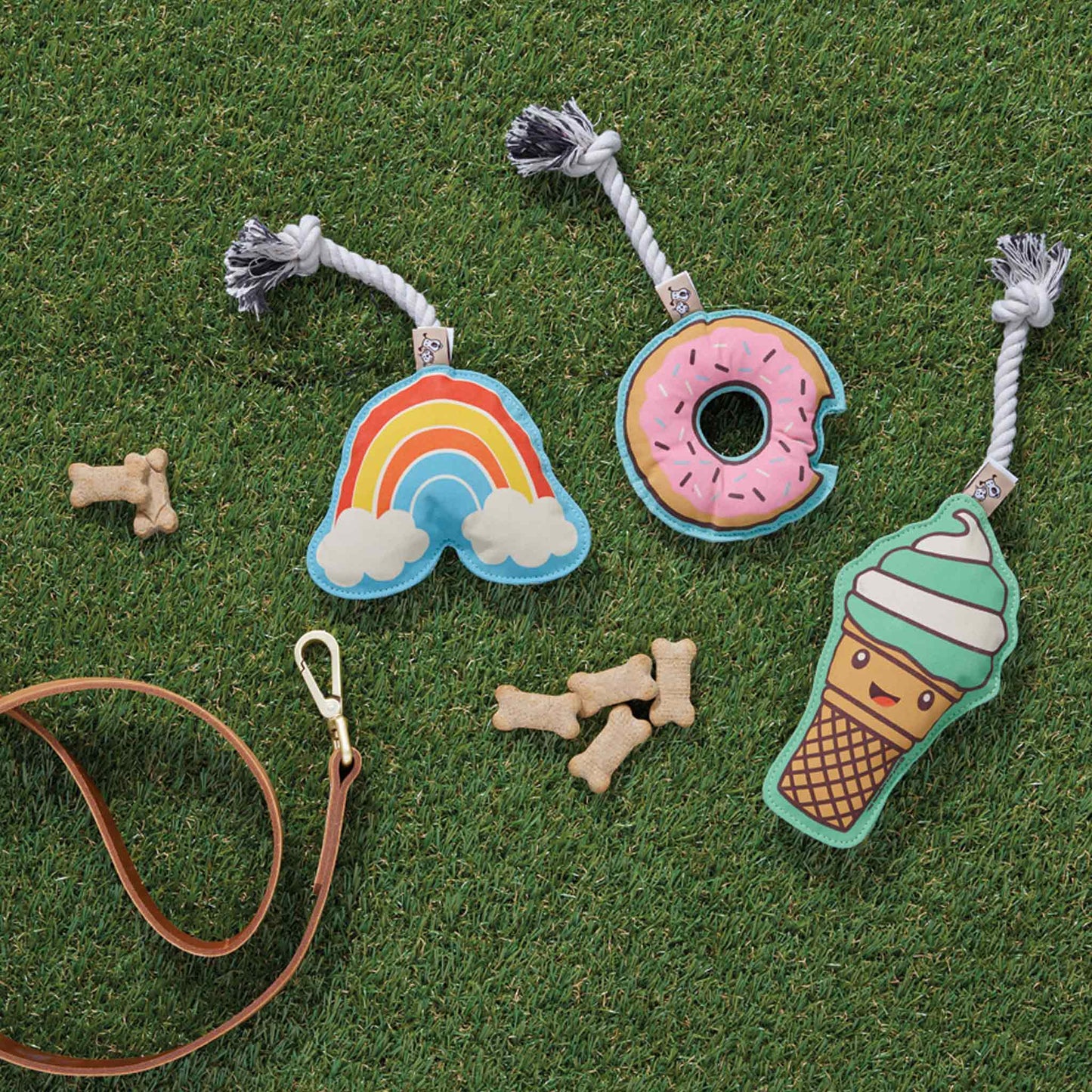 Rope Dog Toy - Donut