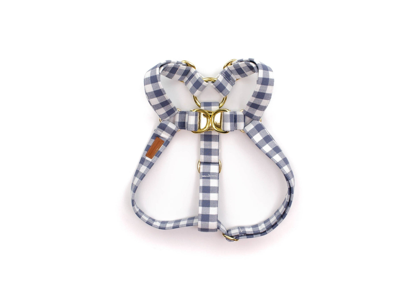 French Blue Gingham Harness