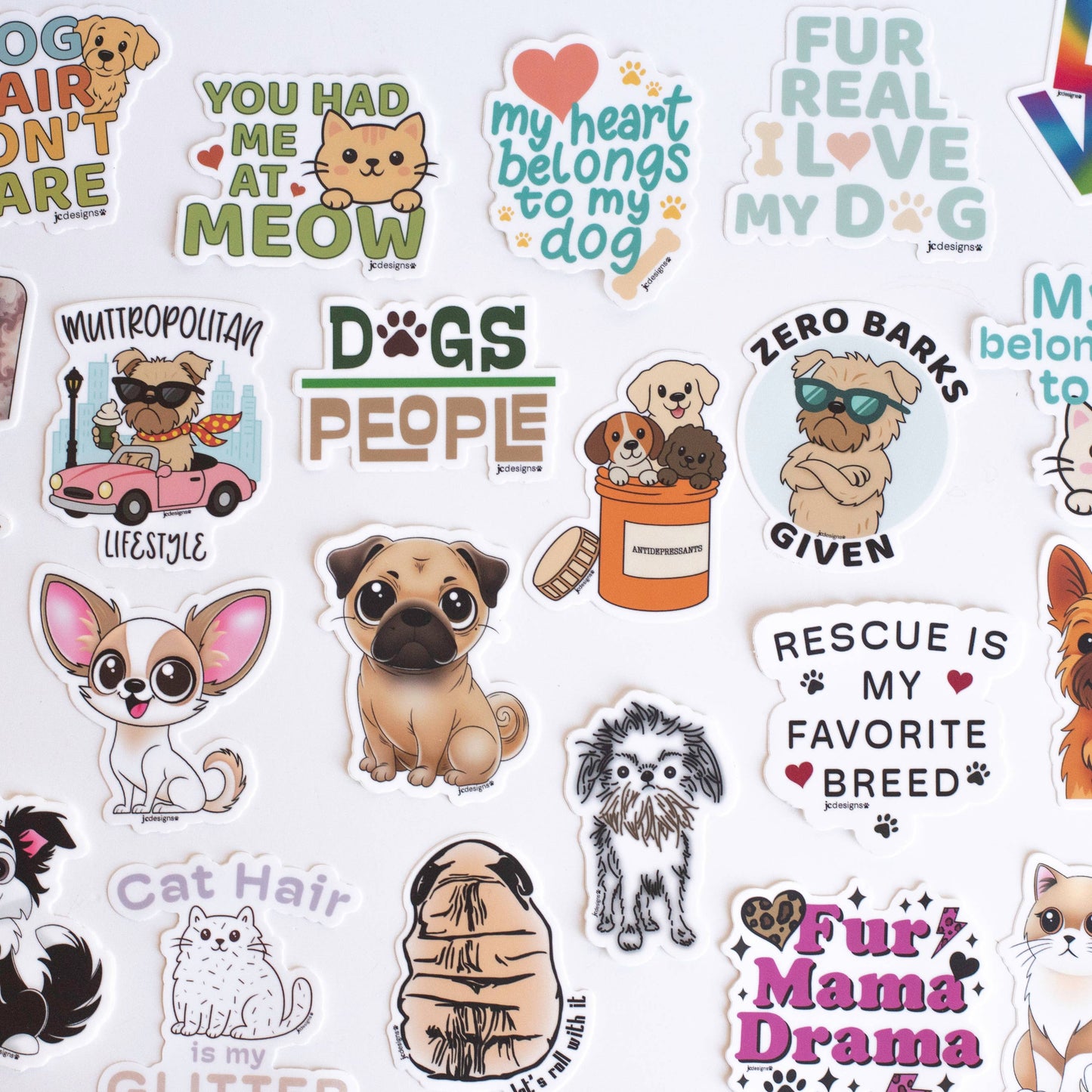 Corgi Dog Butt Vinyl Sticker