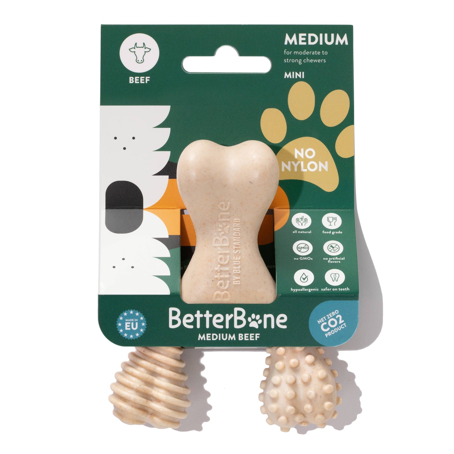 BetterBone MEDIUM All-Natural No Nylon Beef - Assorted Sizes