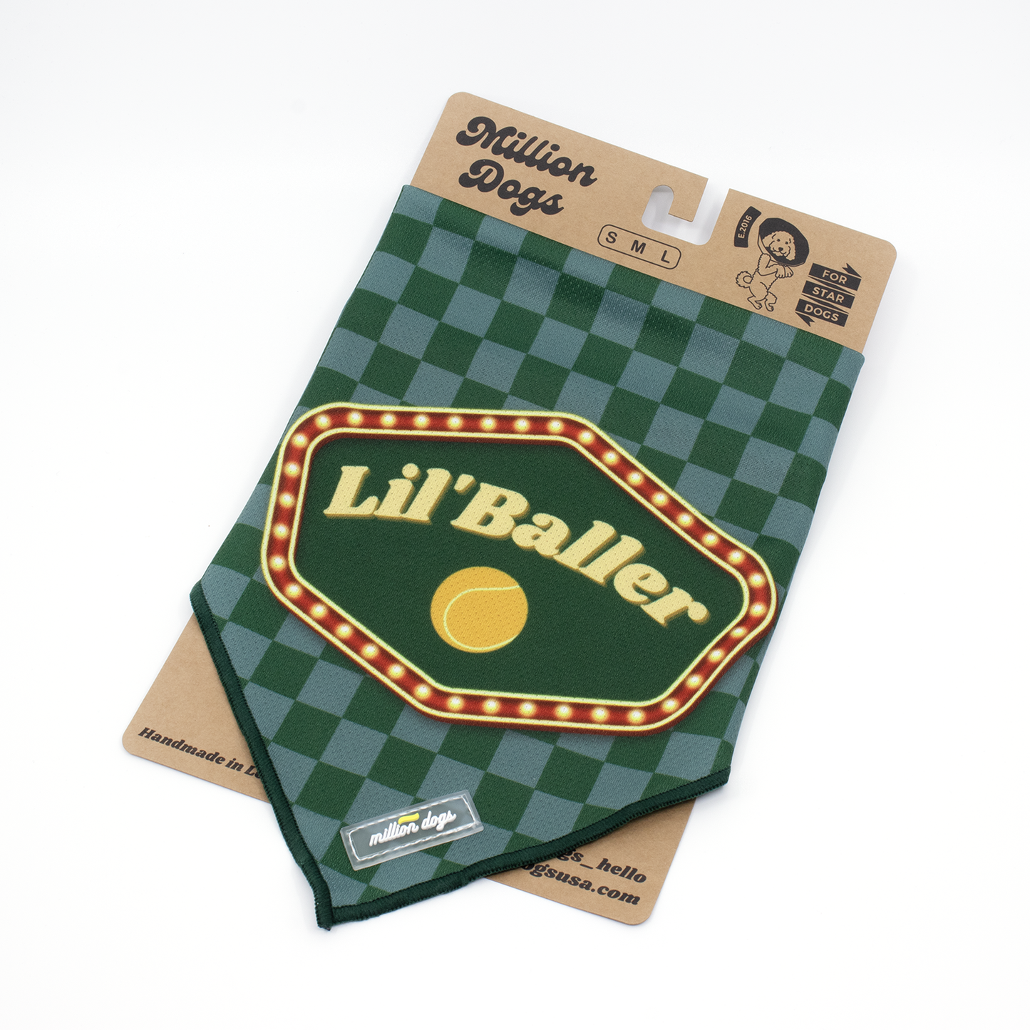 Cooling Dog Bandana - Lil' Baller