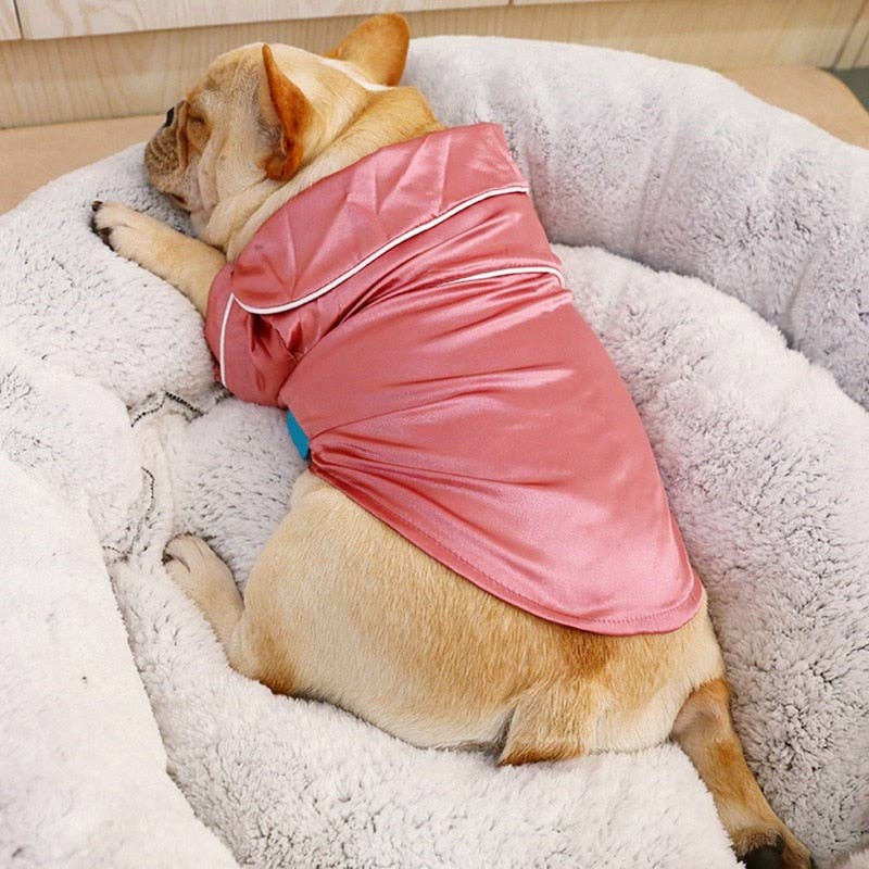 Luxury Soft Silk Pajamas: Pink