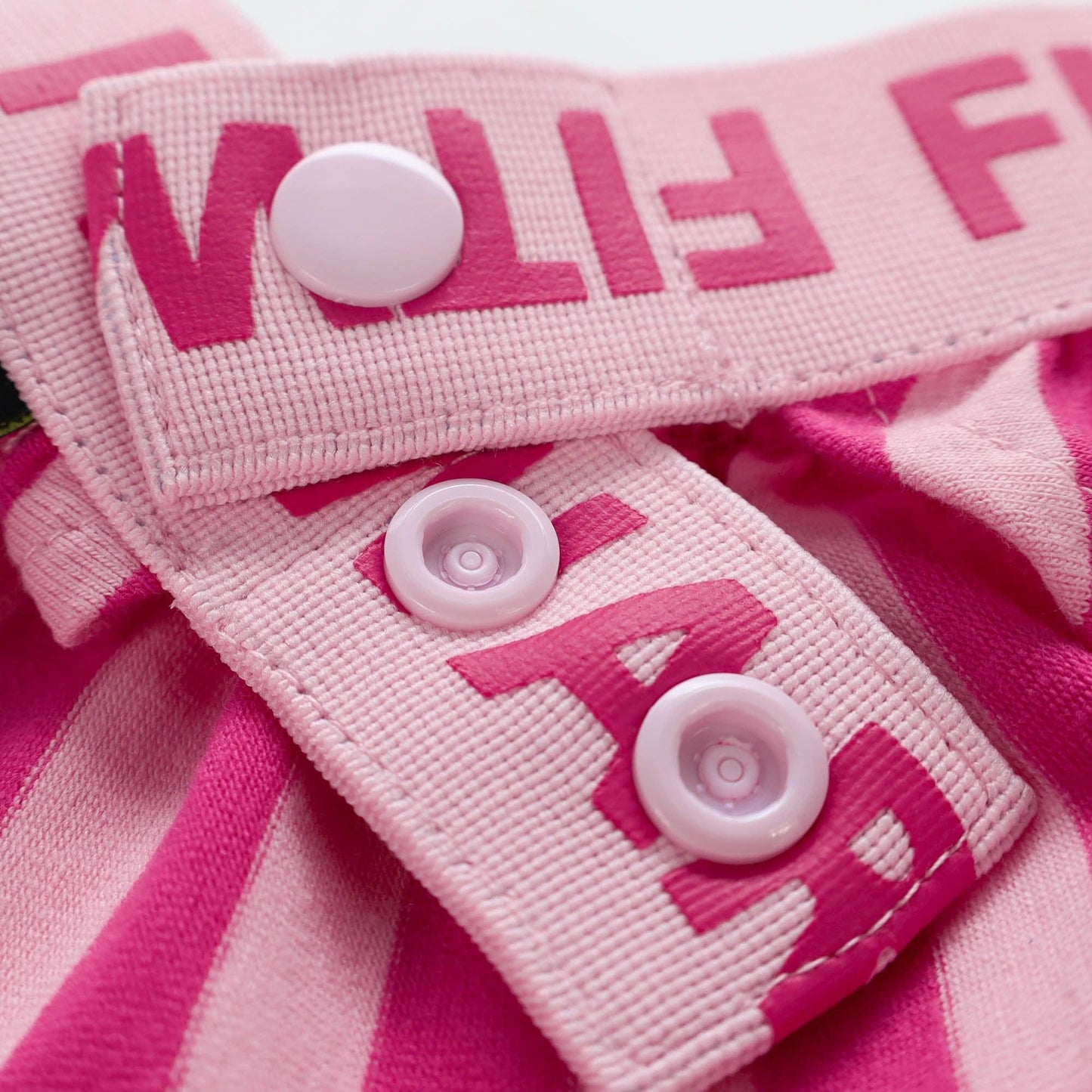 Pink Striped 2 Piece Dog Dress