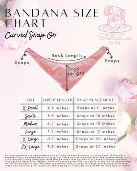 Labubu Denim Dog Bandana - Pink with Pink Tulle