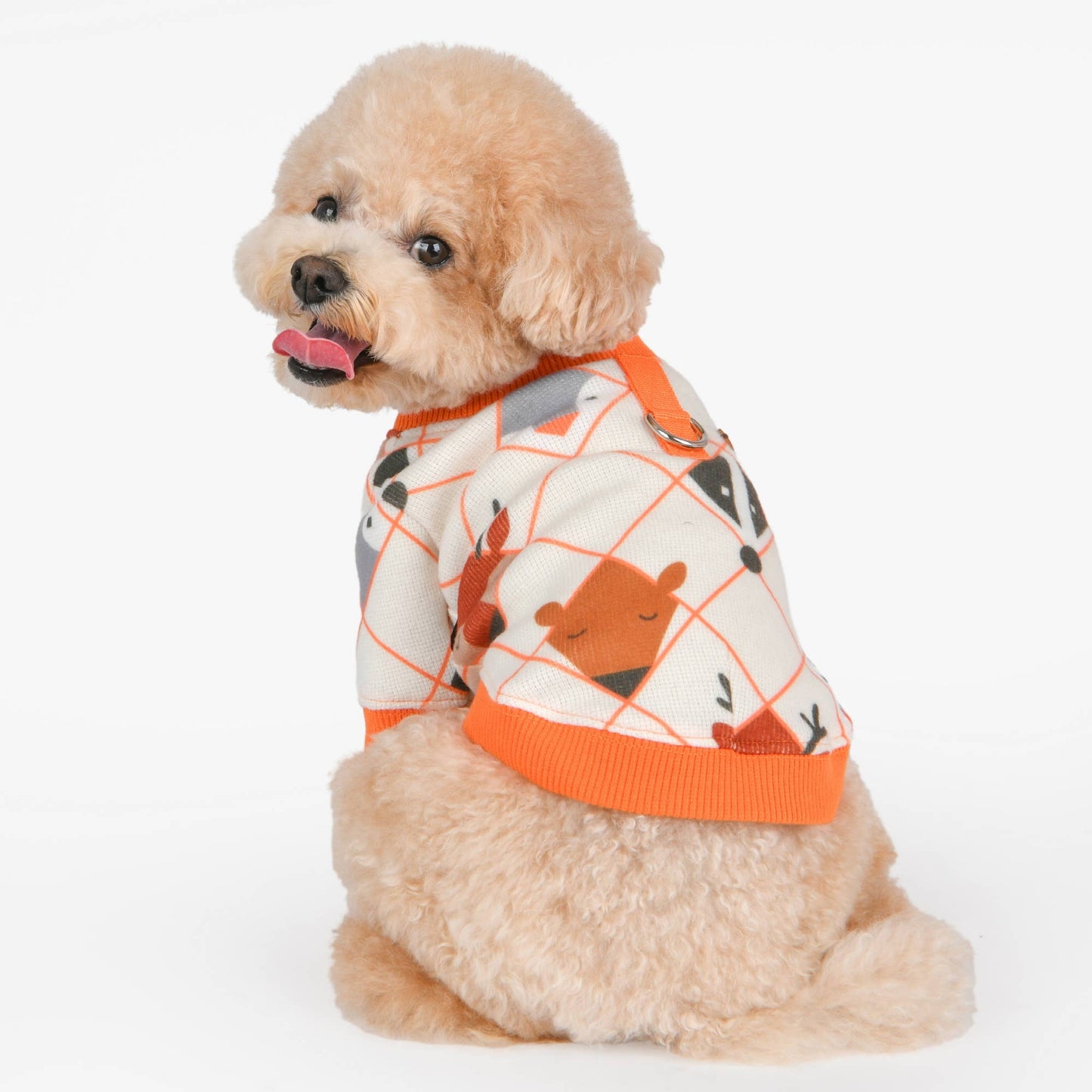 Alba Dog Shirt Diamond Pattern