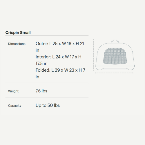 Tavo Crispin - Impact-Tested Pet Travel Crate