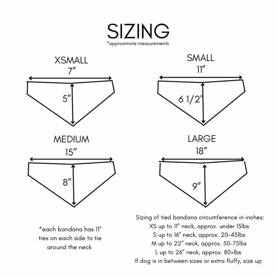 Bandana navideña de jengibre para perro